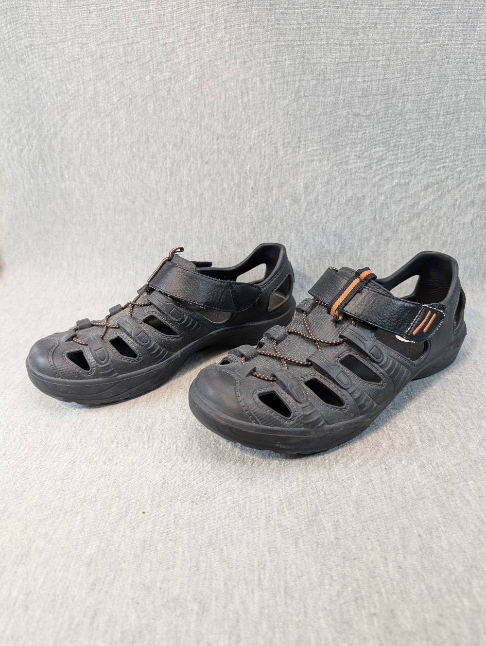 Red Head Brand Co. Sandals Men's 10 Black Orange